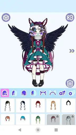 Play Magical Girl Avatar maker: Magical Girl dress up as an online game Magical Girl Avatar maker: Magical Girl dress up with UptoPlay