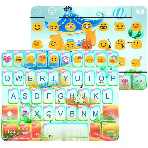 Free play online Magic Castle Emoji Keyboard APK