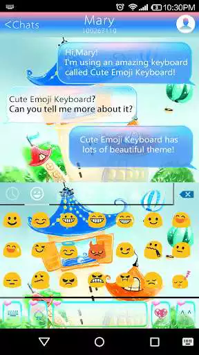 Play Magic Castle Emoji Keyboard