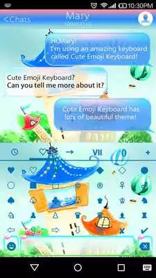 Play Magic Castle Emoji Keyboard