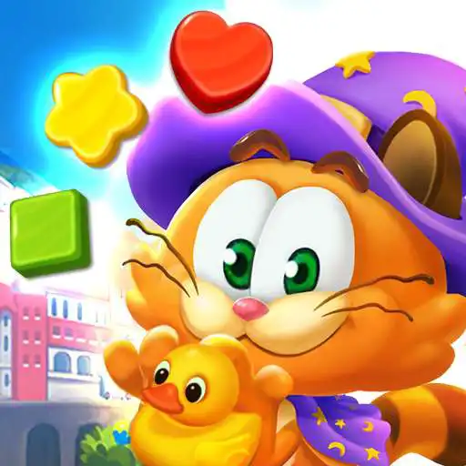 Play Magic Cat Match : Swipe & Blast Puzzle APK