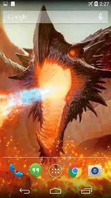 Play Magic Dragon Live Wallpaper