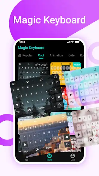 Play Magic Keyboard-Emojithemes  and enjoy Magic Keyboard-Emojithemes with UptoPlay