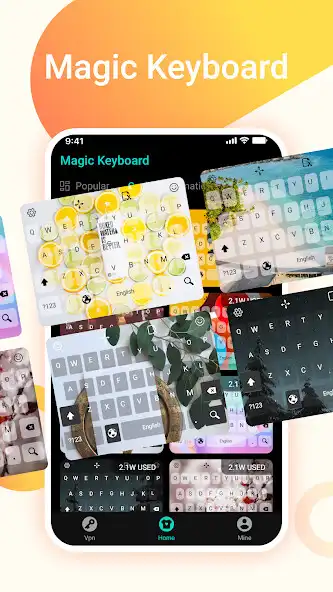 Play Magic Keyboard-Emojithemes as an online game Magic Keyboard-Emojithemes with UptoPlay