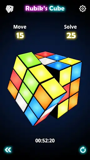 Play Magic Speed Cube puzzle as an online game Magic Speed Cube puzzle with UptoPlay