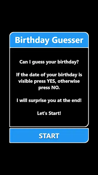 Play Magic Trick - Birthday Guesser  and enjoy Magic Trick - Birthday Guesser with UptoPlay