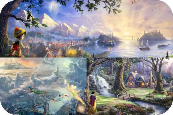 Free play online Magic World Live Wallpaper  APK