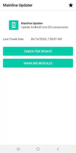 Play Mainline Updater - Update Android Core OS  and enjoy Mainline Updater - Update Android Core OS with UptoPlay