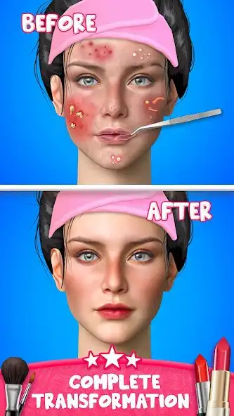 Play Makeover Salon ASMR Makeup  and enjoy Makeover Salon ASMR Makeup with UptoPlay