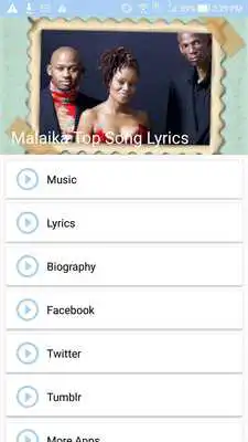 Play Malaika: Top Songs  Lyrics