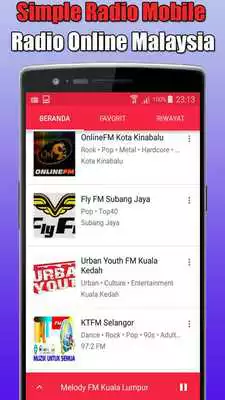 Play Malaysia Radio FM Online - Simple Radio Mobile