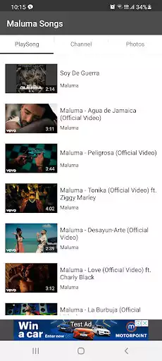 Play Maluma Songs  and enjoy Maluma Songs with UptoPlay