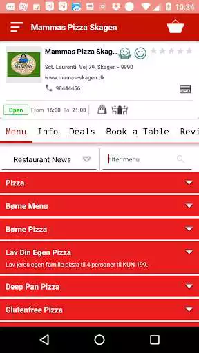 Play Mammas Pizza Skagen