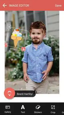 Play Man Beard HairStyle Editor