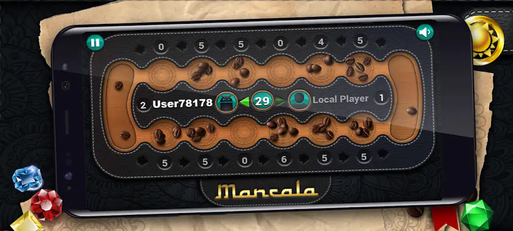 Play Mancala - Classic Board Game  and enjoy Mancala - Classic Board Game with UptoPlay