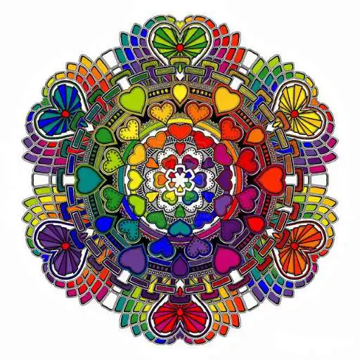 Free play online Mandala Coloring APK