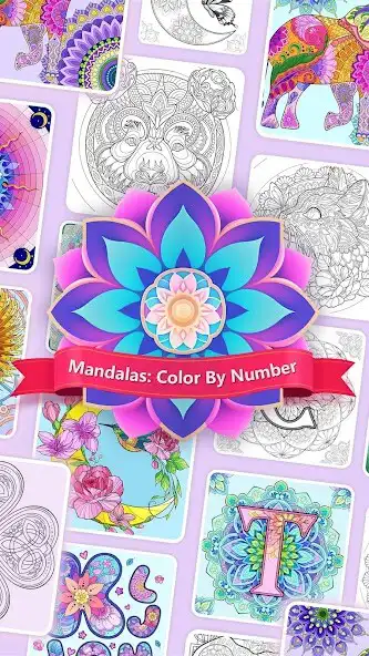 Play Mandalas: Color By Number  and enjoy Mandalas: Color By Number with UptoPlay