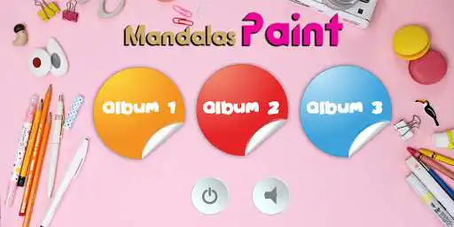 Play Mandalas Paint as an online game Mandalas Paint with UptoPlay