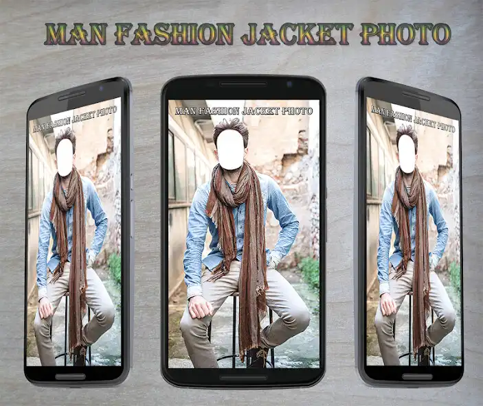 Play Man Fashion Jacket Photo Suit