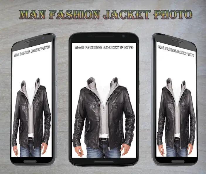 Play Man Fashion Jacket Photo Suit