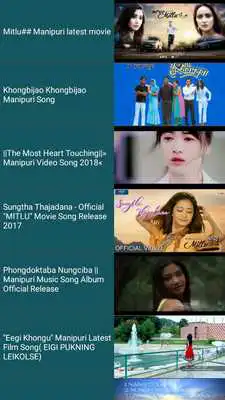 Play Manipuri Video Song, Comedy and Films