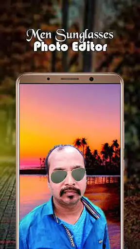 Play Man Sun Glasses Photo Editor as an online game Man Sun Glasses Photo Editor with UptoPlay