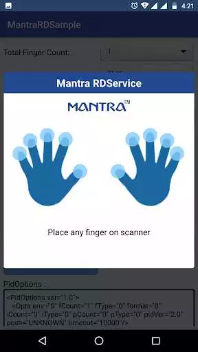 Play Mantra RD Service