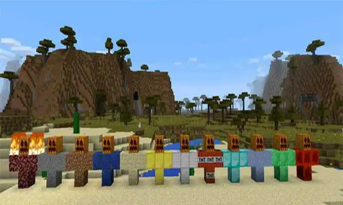 Play Many Golems Pack for PE