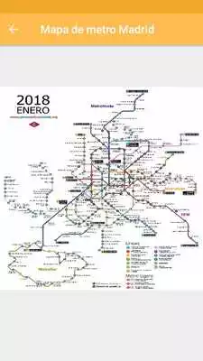 Play Mapa del metro Madrid