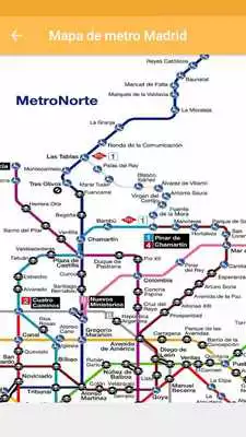 Play Mapa del metro Madrid