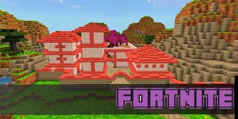 Play Map Fort-nit for MCPE