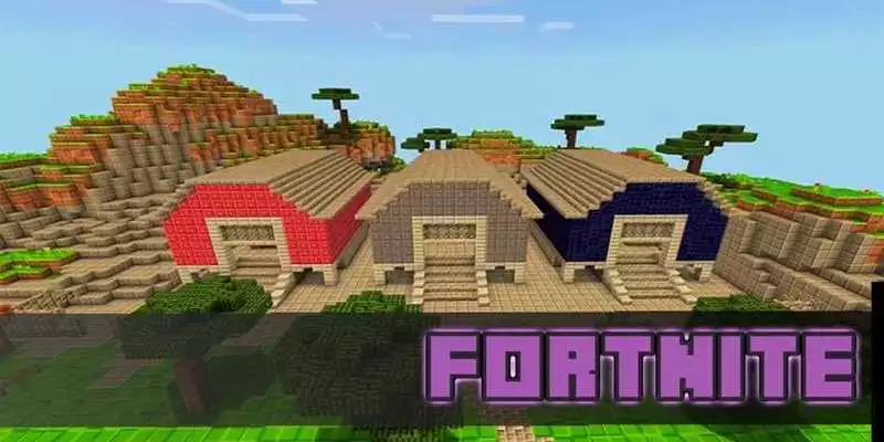 Play Map Fort-nit for MCPE