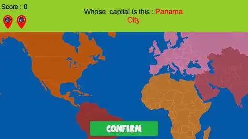 Play MapGeo quiz-world countries  geography map quiz as an online game MapGeo quiz-world countries  geography map quiz with UptoPlay