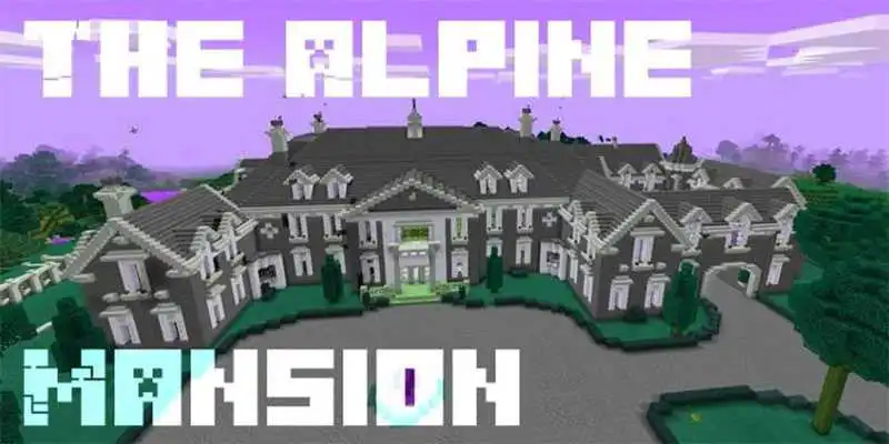 Play MAP MCPE The Alpine Mansion