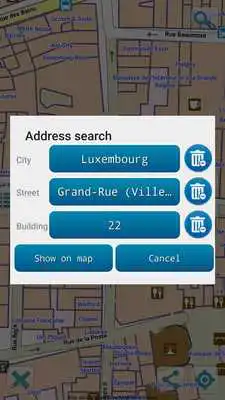 Play Map of Luxembourg offline