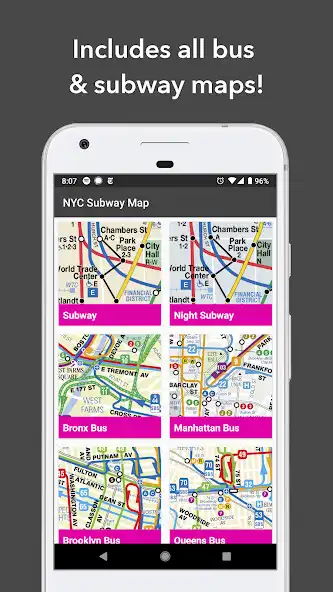 Play Map of NYC Subway: offline MTA