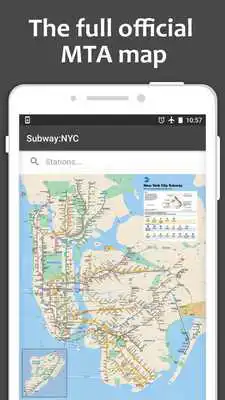 Play Map of NYC Subway: offline MTA