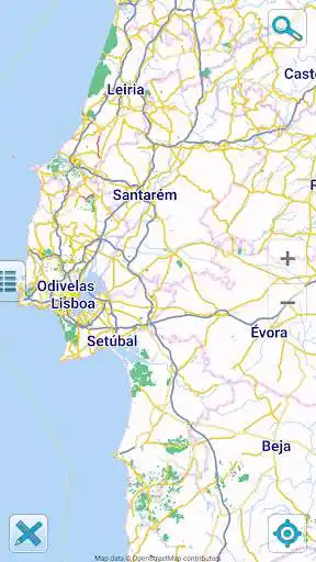 Play Map of Portugal offline