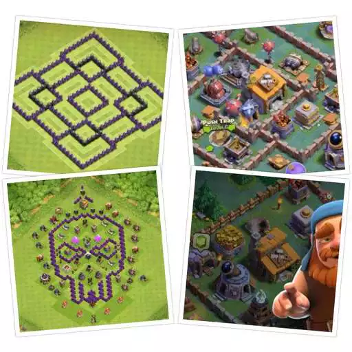 Free play online Maps for Clash of Clans - Town Hall  Builder Hall APK