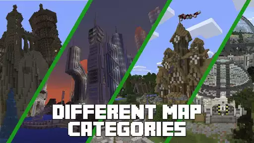 Play Maps for Minecraft PE as an online game Maps for Minecraft PE with UptoPlay