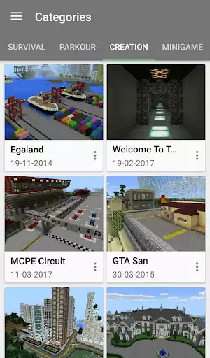 Play Maps for Minecraft as an online game Maps for Minecraft with UptoPlay