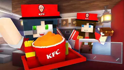 Play Maps KFC for Minecraft as an online game Maps KFC for Minecraft with UptoPlay