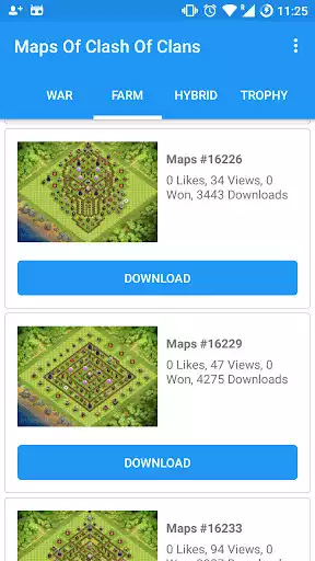 Play Maps of Clash of Clans