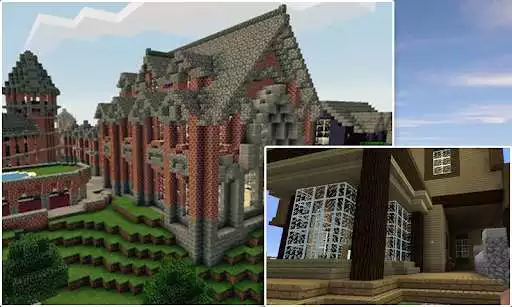 Play Maps of mansions for MCPE as an online game Maps of mansions for MCPE with UptoPlay