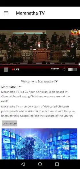 Play Maranatha Tv as an online game Maranatha Tv with UptoPlay