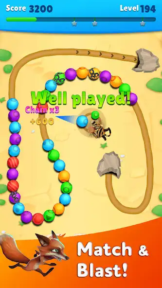 Play Marble Blast - Wild Friends  and enjoy Marble Blast - Wild Friends with UptoPlay