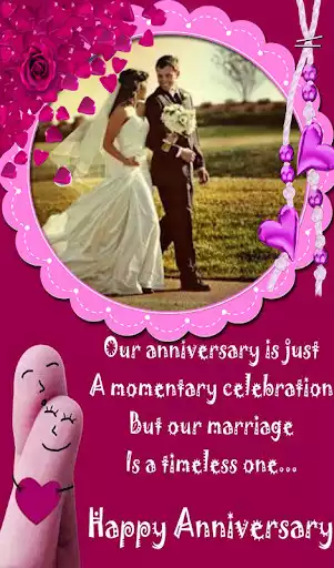 Play Marriage Anniversary Photo Frame  and enjoy Marriage Anniversary Photo Frame with UptoPlay