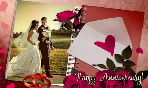 Play Marriage Anniversary Photo Frame as an online game Marriage Anniversary Photo Frame with UptoPlay