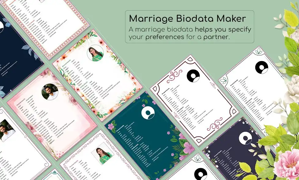 Play Marriage Biodata Maker 2023  and enjoy Marriage Biodata Maker 2023 with UptoPlay