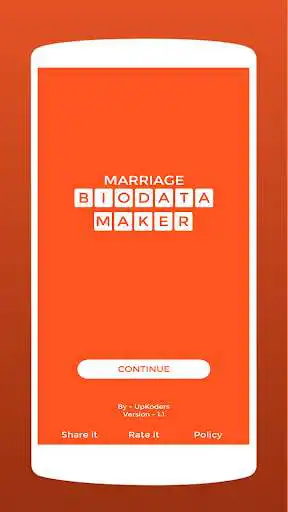 Play Marriage Biodata Maker App  and enjoy Marriage Biodata Maker App with UptoPlay